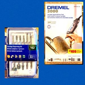 Dremel 3000 with Additional Carving/Engraving Kit